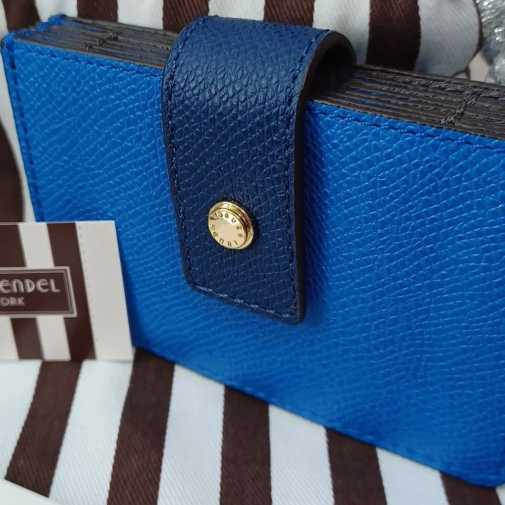 Henri Bendel Uptown Accordian Card Case NWT